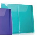 Translucent Green Pocket File with 1" Expansion
